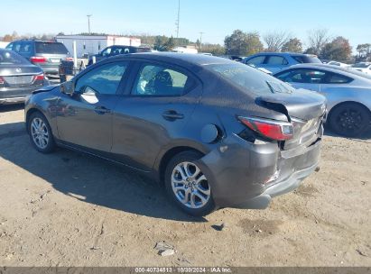 2017 TOYOTA YARIS IA Gray  Gasoline 3MYDLBYV5HY153139 photo #4