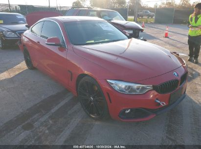 2016 BMW 435I Red  Gasoline WBA3R1C58GK529918 photo #1