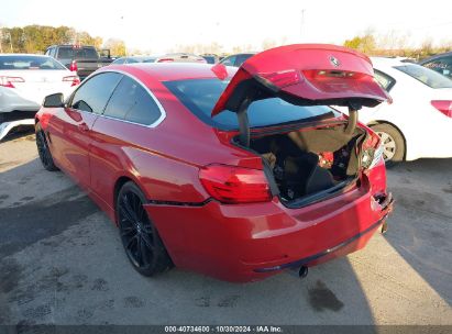 2016 BMW 435I Red  Gasoline WBA3R1C58GK529918 photo #4