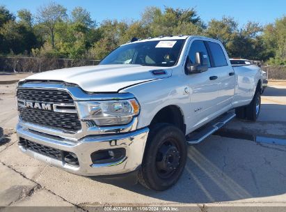 2024 RAM 3500 BIG HORN  4X4 8' BOX White  Diesel 3C63RRHL0RG283019 photo #3