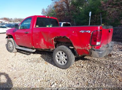 2012 GMC SIERRA 3500HD WORK TRUCK Red  Flexible Fuel 1GT322CG2CZ131300 photo #4