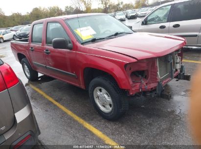 2006 GMC CANYON SLE2 Red  Gasoline 1GTCS136768316549 photo #1