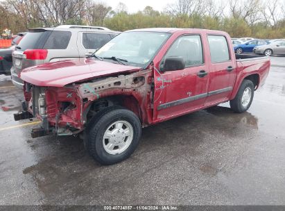 2006 GMC CANYON SLE2 Red  Gasoline 1GTCS136768316549 photo #3