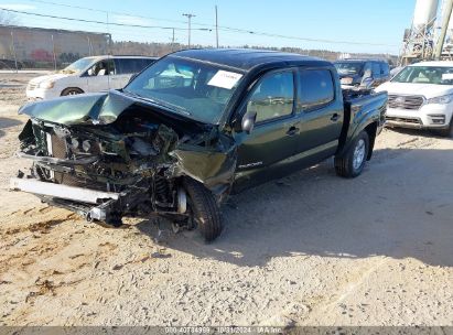 2013 TOYOTA TACOMA DOUBLE CAB Green  Gasoline 5TFLU4EN4DX060583 photo #3