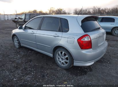 2005 KIA SPECTRA5 Silver  Gasoline KNAFE161255110086 photo #4