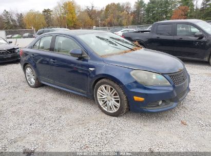 2011 SUZUKI KIZASHI SPORT SLS Blue  Gasoline JS2RF9A80B6110972 photo #1