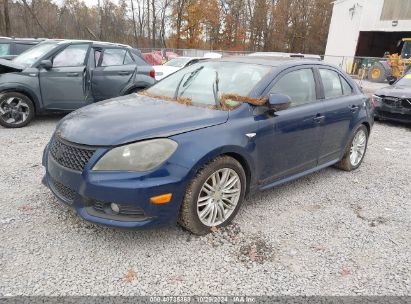 2011 SUZUKI KIZASHI SPORT SLS Blue  Gasoline JS2RF9A80B6110972 photo #3