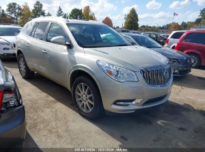 2017 BUICK ENCLAVE LEATHER Beige  Gasoline 5GAKRBKD0HJ242918 photo #1