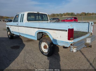 1985 FORD F250 Blue  Diesel 1FTHX2616FKA64065 photo #4