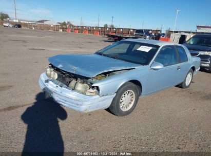 1993 MERCURY COUGAR XR7 Light Blue  Gasoline 1MEPM6241PH611431 photo #3