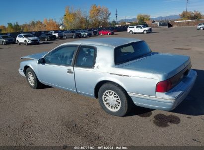 1993 MERCURY COUGAR XR7 Light Blue  Gasoline 1MEPM6241PH611431 photo #4