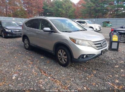 2012 HONDA CR-V EX-L Silver  Gasoline JHLRM4H7XCC006057 photo #1