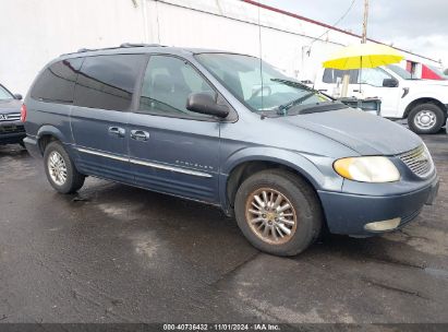 2001 CHRYSLER TOWN & COUNTRY LIMITED Blue  Gasoline 2C8GP64LX1R242205 photo #1