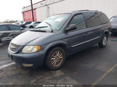 2001 CHRYSLER TOWN & COUNTRY LIMITED Blue  Gasoline 2C8GP64LX1R242205 photo #3