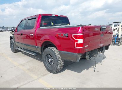 2018 FORD F150 SUPERCREW Red  Gasoline 1FTEW1EG8JFC43716 photo #4