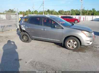 2014 NISSAN ROGUE SELECT S Gray  Gasoline JN8AS5MT2EW601337 photo #1