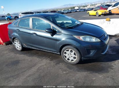 2011 FORD FIESTA S Gray  Gasoline 3FADP4AJ3BM123308 photo #1