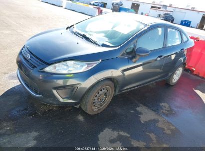 2011 FORD FIESTA S Gray  Gasoline 3FADP4AJ3BM123308 photo #3