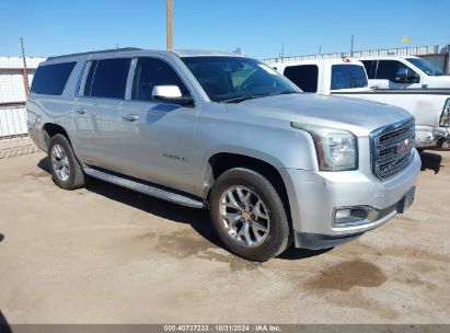 2015 GMC YUKON XL 1500 SLE Silver  Gasoline 1GKS1GKC8FR513494 photo #1