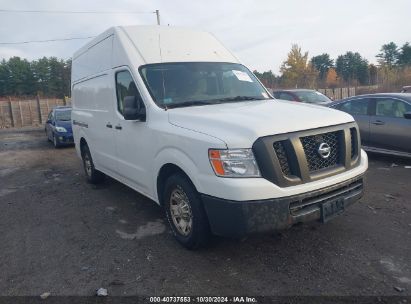 2013 NISSAN NV 2500/3500 White  Gasoline 1N6AF0LX8DN104396 photo #1