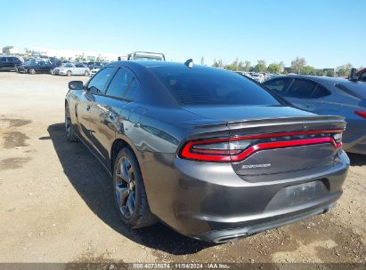 2015 DODGE CHARGER SXT Gray  Flexible Fuel 2C3CDXHG1FH916514 photo #4