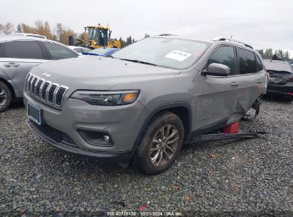 2019 JEEP CHEROKEE LATITUDE PLUS 4X4 Gray  Flexible Fuel 1C4PJMLX9KD446056 photo #3