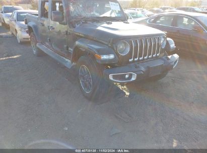 2022 JEEP GLADIATOR OVERLAND 4X4 Black  Gasoline 1C6HJTFG6NL142999 photo #1