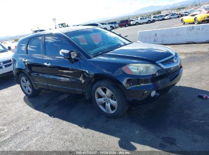 2008 ACURA RDX Black  Gasoline 5J8TB18598A004598 photo #1