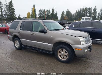 2002 MERCURY MOUNTAINEER Gold  Gasoline 4M2DU86W32ZJ31576 photo #1