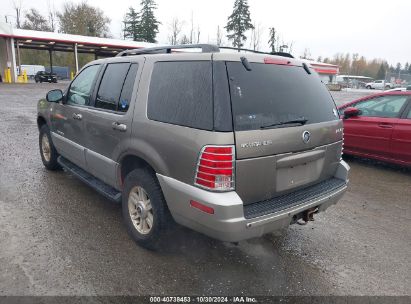 2002 MERCURY MOUNTAINEER Gold  Gasoline 4M2DU86W32ZJ31576 photo #4