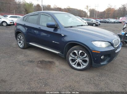 2013 BMW X6 XDRIVE50I Dark Blue  Gasoline 5UXFG8C59DL591198 photo #1