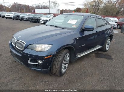 2013 BMW X6 XDRIVE50I Dark Blue  Gasoline 5UXFG8C59DL591198 photo #3