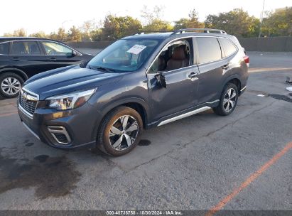 2020 SUBARU FORESTER TOURING Gray  Gasoline JF2SKAXCXLH559877 photo #3