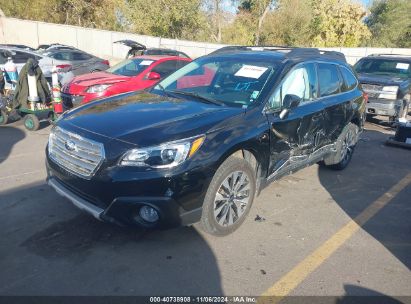 2017 SUBARU OUTBACK 2.5I LIMITED Black  Gasoline 4S4BSANC1H3231734 photo #3