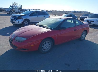 2002 SATURN S-SERIES SC1 Red  Gasoline 1G8ZP12832Z206353 photo #3