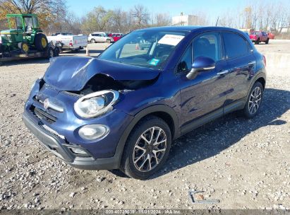 2017 FIAT 500X TREKKING AWD Blue  Gasoline ZFBCFYCB6HP555693 photo #3