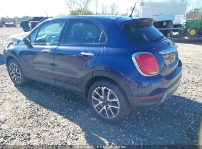 2017 FIAT 500X TREKKING AWD Blue  Gasoline ZFBCFYCB6HP555693 photo #4