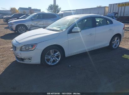 2014 VOLVO S60 T5 White  Gasoline YV1612FHXE1284278 photo #3