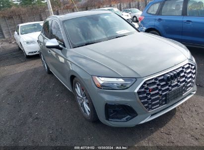 2021 AUDI SQ5 PREMIUM PLUS TFSI QUATTRO TIPTRONIC Gray  Gasoline WA1B4AFY7M2021772 photo #1