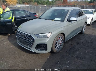 2021 AUDI SQ5 PREMIUM PLUS TFSI QUATTRO TIPTRONIC Gray  Gasoline WA1B4AFY7M2021772 photo #3