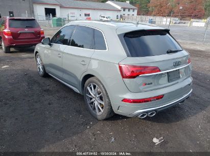 2021 AUDI SQ5 PREMIUM PLUS TFSI QUATTRO TIPTRONIC Gray  Gasoline WA1B4AFY7M2021772 photo #4