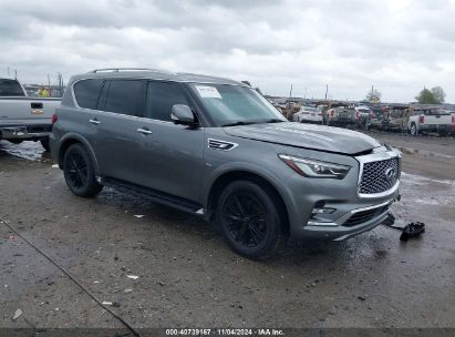 2019 INFINITI QX80 LUXE Gray  Gasoline JN8AZ2NF1K9681095 photo #1