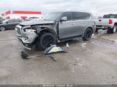 2019 INFINITI QX80 LUXE Gray  Gasoline JN8AZ2NF1K9681095 photo #3