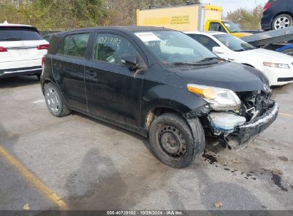 2012 SCION XD Black  Gasoline JTKKU4B48C1020802 photo #1