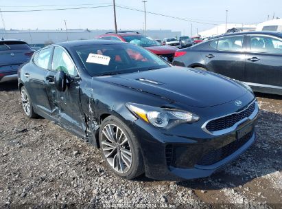 2019 KIA STINGER Black  Gasoline KNAE15LA7K6059970 photo #1