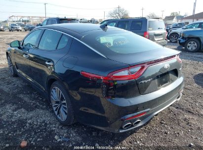 2019 KIA STINGER Black  Gasoline KNAE15LA7K6059970 photo #4