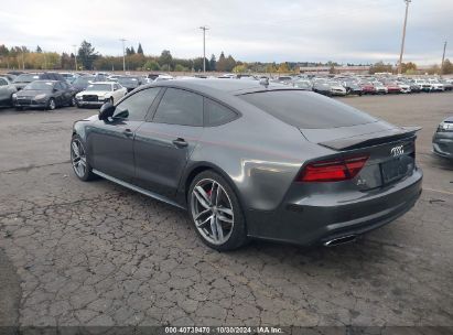 2017 AUDI A7 3.0T COMPETITION PRESTIGE Gray  Gasoline WAUW3AFC9HN029775 photo #4