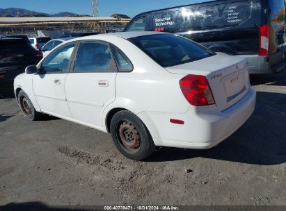 2005 SUZUKI FORENZA S White  Gasoline KL5JD56Z55K203625 photo #4