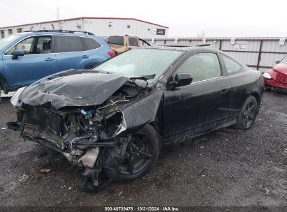 2005 ACURA RSX Black  Gasoline JH4DC548X5S014598 photo #3