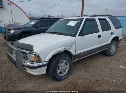 1995 CHEVROLET BLAZER White  Gasoline 1GNDT13WXS2230769 photo #3